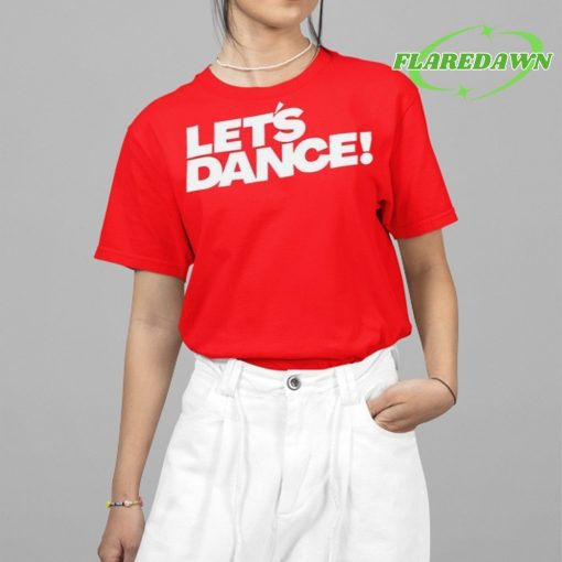 Catecanning Wearing Let’s Dance Premium Shirt