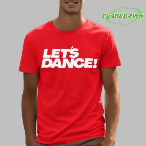 Catecanning Wearing Let’s Dance Premium Shirt