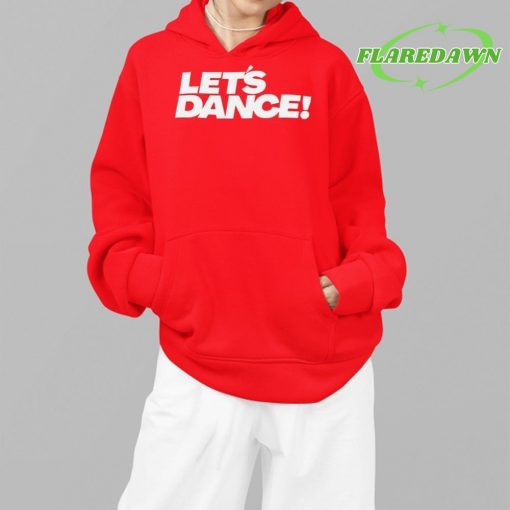 Catecanning Wearing Let’s Dance Premium Shirt