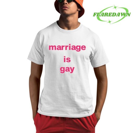 Robie Uniacke Wearing Marriage Is Gay Premium Shirt