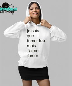 Adele Castillon Je Sais Que Fumer Tue Mais Jaime Fumer Premium Shirt