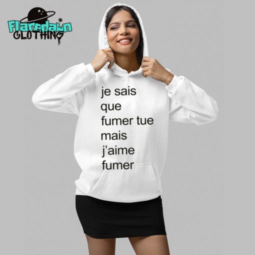 Adele Castillon Je Sais Que Fumer Tue Mais J’aime Fumer Premium Shirt