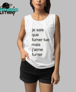 Adele Castillon Je Sais Que Fumer Tue Mais Jaime Fumer Premium Shirt