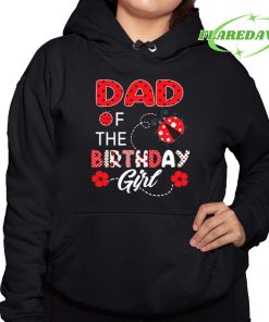 Anthony Edwards Wearing Dad Of The Birthday Girl Premium Shirt