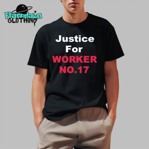 Arkadiy Telegin Justice For Worker 17 Premium Shirt