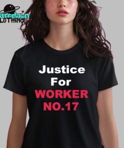 Arkadiy Telegin Justice For Worker 17 Premium Shirt