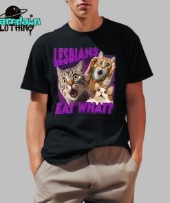 Cat Lesbians Eat What Premium Shirt