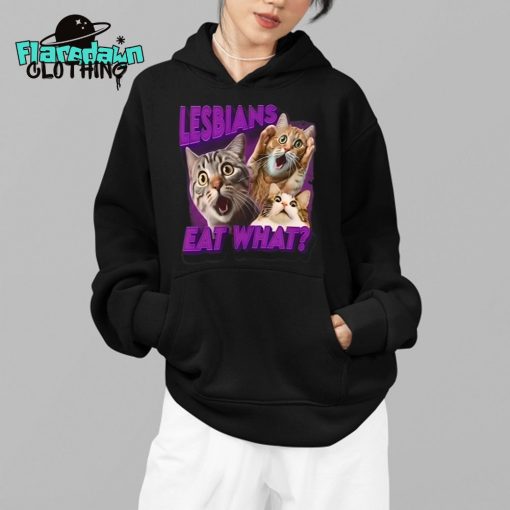 Cat Lesbians Eat What Premium Shirt