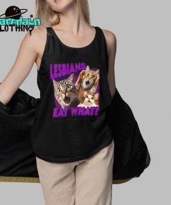 Cat Lesbians Eat What Premium Shirt