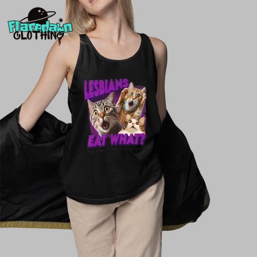 Cat Lesbians Eat What Premium Shirt