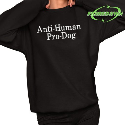 Dave Portnoy Wearing Anti Human Pro Dog Premium Shirt