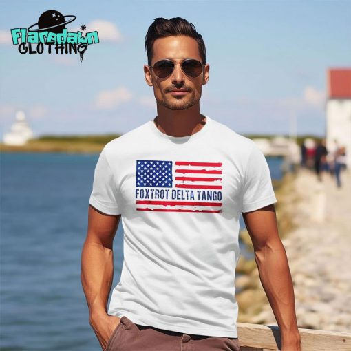 Foxtrot Delta Tango American Flag Premium Shirt