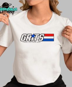 Grits A Real Southern Hero Premium Shirt