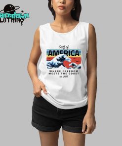 Gulf Of America Where Freedom Meets The Coast Est 2025 Premium Shirt