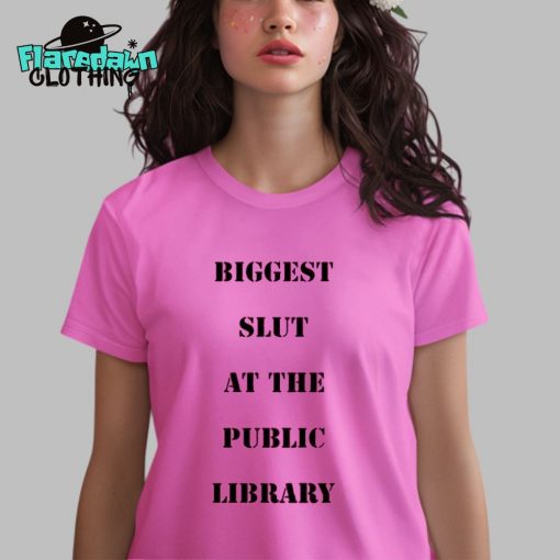 Horse Dentist Biggest Slut At The Public Library Premium Shirt