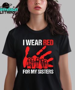 I Wear Red For My Sisters Premium Shirt