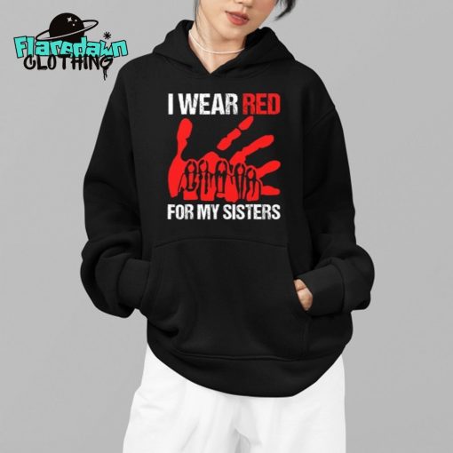 I Wear Red For My Sisters Premium Shirt