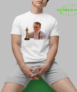 Kevin McCallister Winning Oscar Premium Shirt