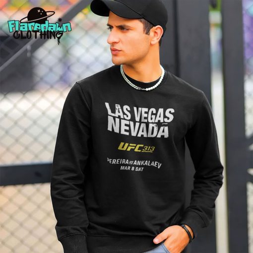 Las Vegas Nevada UFC 313 Pereira Vs Ankalaev Premium Shirt