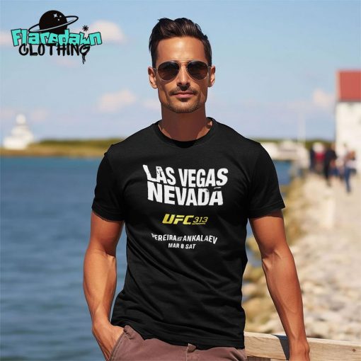 Las Vegas Nevada UFC 313 Pereira Vs Ankalaev Premium Shirt