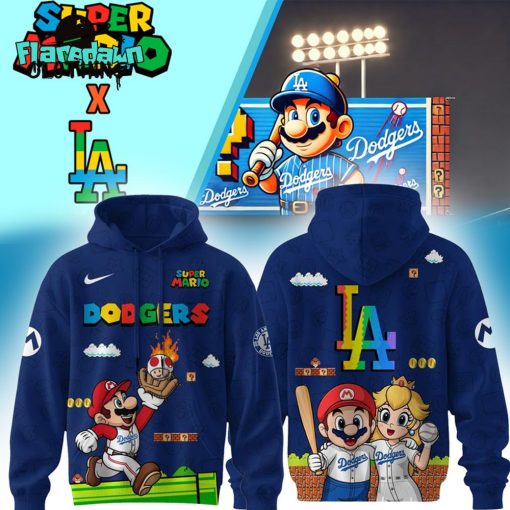 Los Angeles Dodgers MLB x Super Mario Edition Hoodie