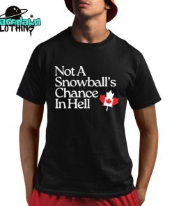 Not A Snowballs Chance In Hell Canada Premium Shirt