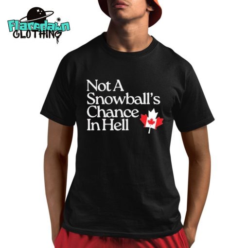 Not A Snowball’s Chance In Hell Canada Premium Shirt