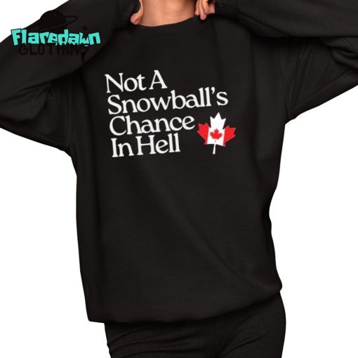 Not A Snowball’s Chance In Hell Canada Premium Shirt