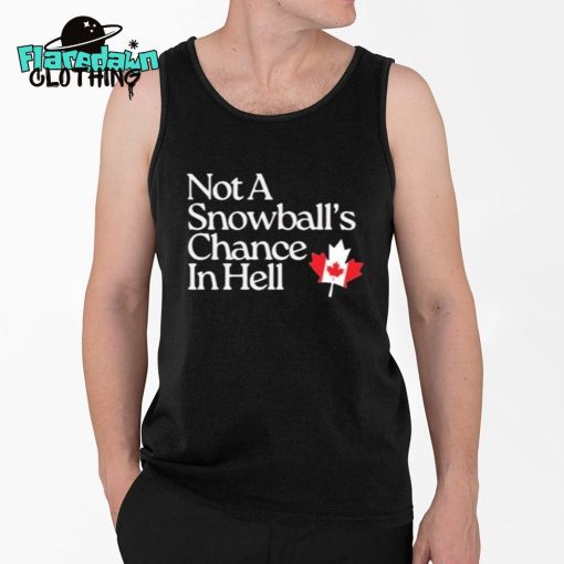 Not A Snowball’s Chance In Hell Canada Premium Shirt