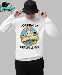 Rabbit Locking In Vulnerable Style Why Did Your Tone Change Premium Shirt