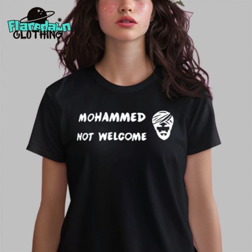 Radiogenoa Mohammed Not Welcome Premium Shirt