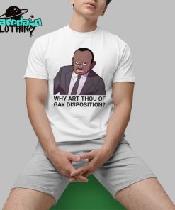 Simon Kaggwa Njala Wearing Why Art Thou Of Gay Disposition Premium Shirt