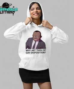 Simon Kaggwa Njala Wearing Why Art Thou Of Gay Disposition Premium Shirt