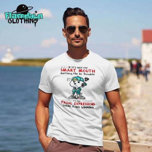 Snoopy If It’s Not My Smart Mouth Getting Me In Trouble Premium Shirt