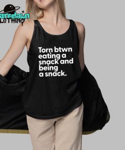 Troyamess Torn Between Eating A Snack And Being A Snack Premium Shirt