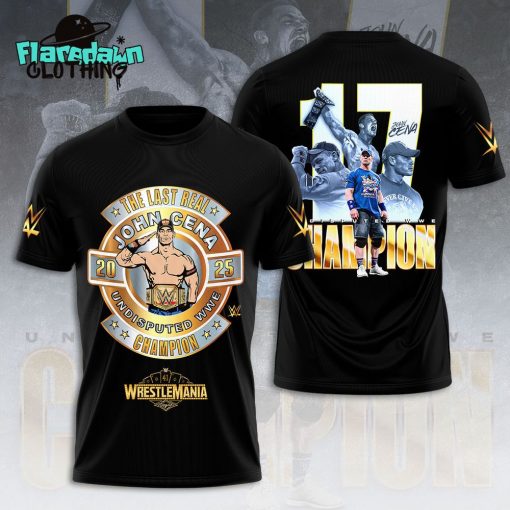 John Cena #17 WWE Wrestlemania Special Shirt