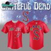 Salem Red Sox Grateful Dead 60th Anniversary Red Baseball Jersey