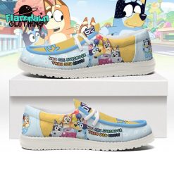 Bluey You Are Stronger Than You Know Loafer Shoes