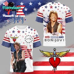 Bon Jovi Happy 4th of July 2025 Shirt
