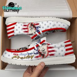 Elvis Presley 4th of July 2025 Limited Edition Loafer Shoes