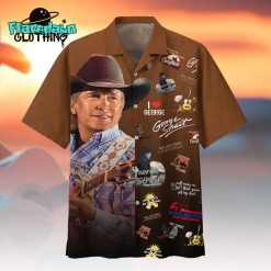 George Strait How ‘Bout Them Cowgirls Hawaiian Shirt