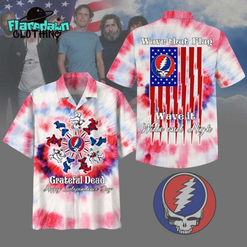 Grateful Dead Happy Independence Day 2025 Hawaiian Shirt