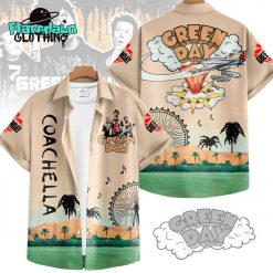 Green Day Coachella 2025 Special Hawaiian Shirt