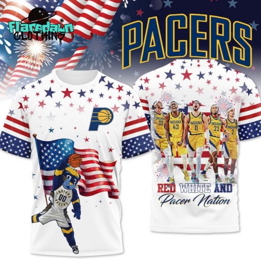 Indiana Pacers Happy 4th of July 2025 Shirt