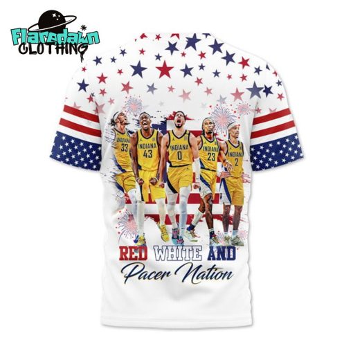 Indiana Pacers Happy 4th of July 2025 Shirt