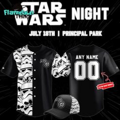 Iowa Cubs Star Wars Night 2025 Baseball Jersey