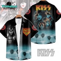 Kiss Band 2025 Tour Premium Hawaiian Shirt