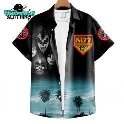 Kiss Band 2025 Tour Premium Hawaiian Shirt