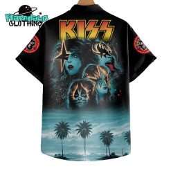 Kiss Band 2025 Tour Premium Hawaiian Shirt