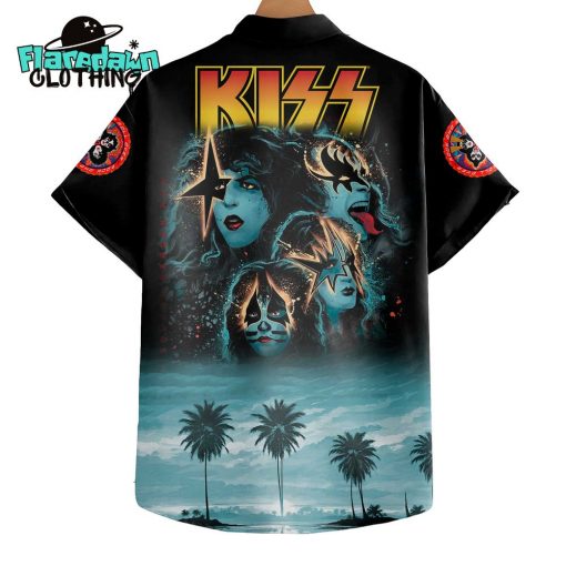 Kiss Band 2025 Tour Premium Hawaiian Shirt